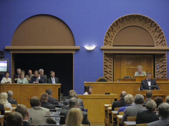 Riigikogu sügisistungjärgu avaistung, 2007